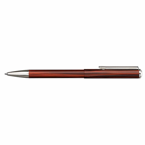 Penna con timbro incorporato Legno - personalizzabile con logo