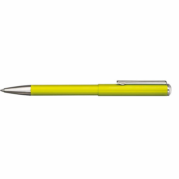 Penna con timbro incorporato Verde - personalizzabile con logo