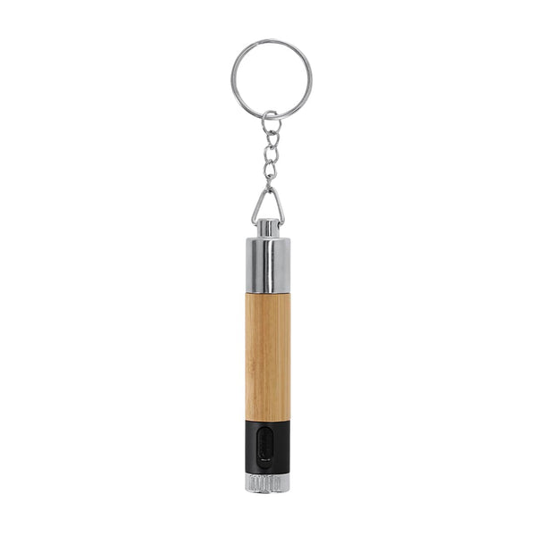 Penna con Torcia Nebula nero - personalizzabile con logo