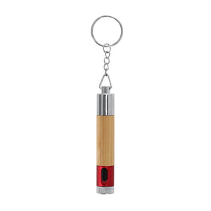 Penna con Torcia Nebula rosso - personalizzabile con logo