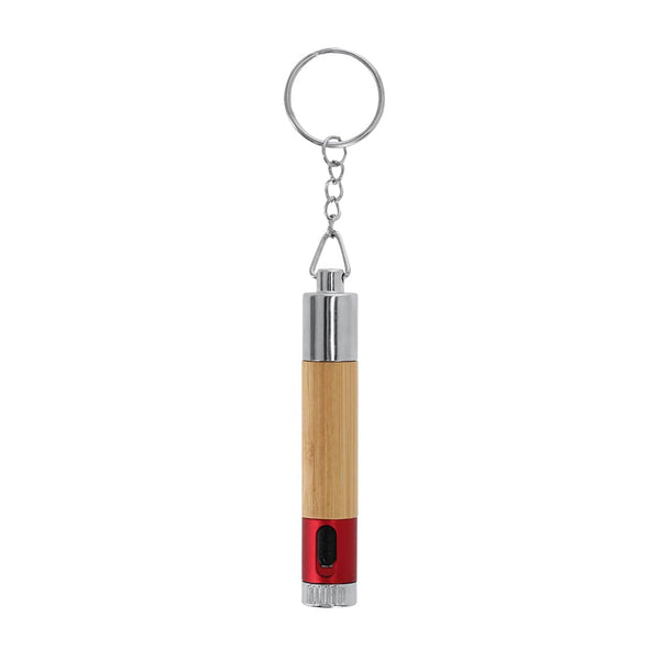 Penna con Torcia Nebula rosso - personalizzabile con logo