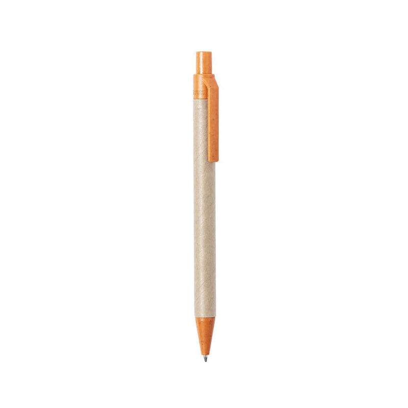 Penna Desok arancione - personalizzabile con logo