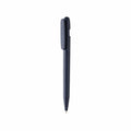 Penna Devin in ABS riciclato GRS blu navy - personalizzabile con logo