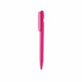 Penna Devin in ABS riciclato GRS rosa - personalizzabile con logo