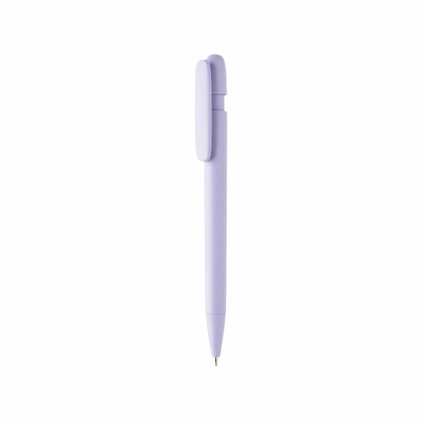 Penna Devin in ABS riciclato GRS viola - personalizzabile con logo