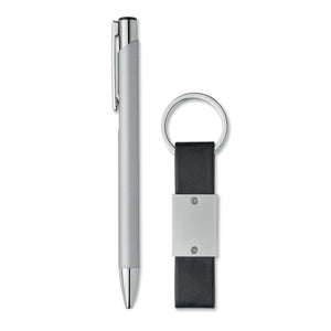 Penna e portachiavi in PU - personalizzabile con logo