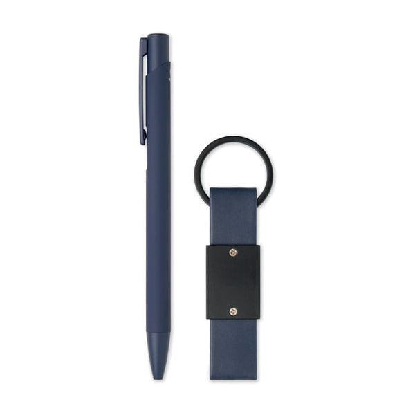 Penna e portachiavi in PU - personalizzabile con logo