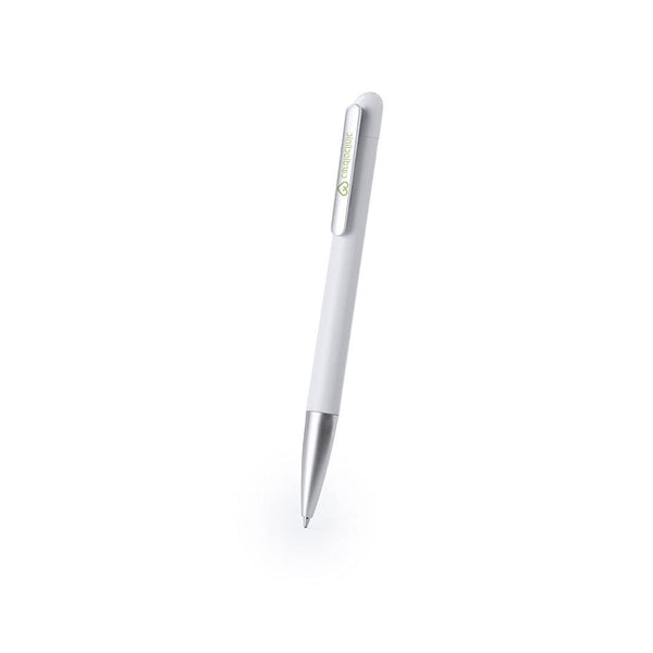 Penna Flixon bianco - personalizzabile con logo