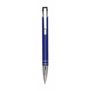 Penna Fokus blu - personalizzabile con logo