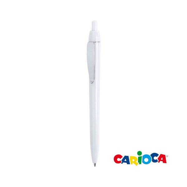 Penna Glamour bianco - personalizzabile con logo