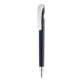 Penna Glide in rABS GRS con clip in metallo blu navy - personalizzabile con logo