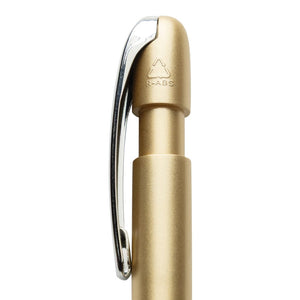 Penna Glide in rABS GRS con clip in metallo - personalizzabile con logo