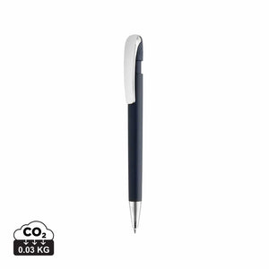 Penna Glide in rABS GRS con clip in metallo - personalizzabile con logo