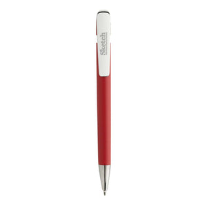 Penna Glide in rABS GRS con clip in metallo - personalizzabile con logo