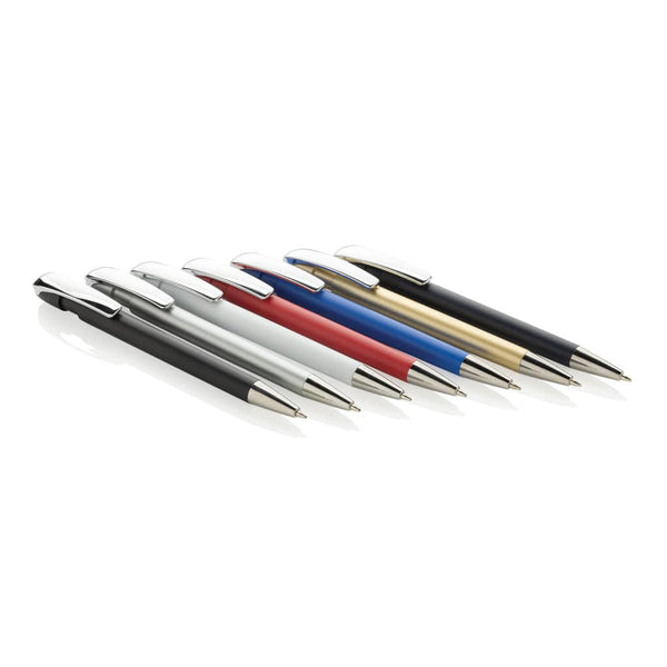 Penna Glide in rABS GRS con clip in metallo - personalizzabile con logo