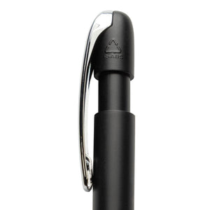 Penna Glide in rABS GRS con clip in metallo - personalizzabile con logo