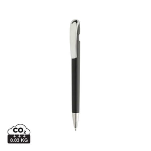 Penna Glide in rABS GRS con clip in metallo - personalizzabile con logo