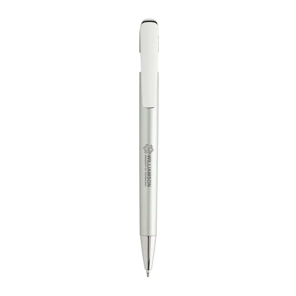 Penna Glide in rABS GRS con clip in metallo - personalizzabile con logo