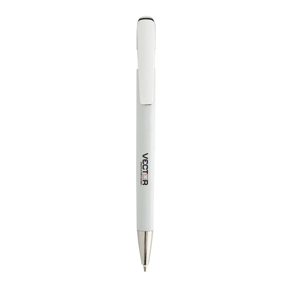 Penna Glide in rABS GRS con clip in metallo - personalizzabile con logo