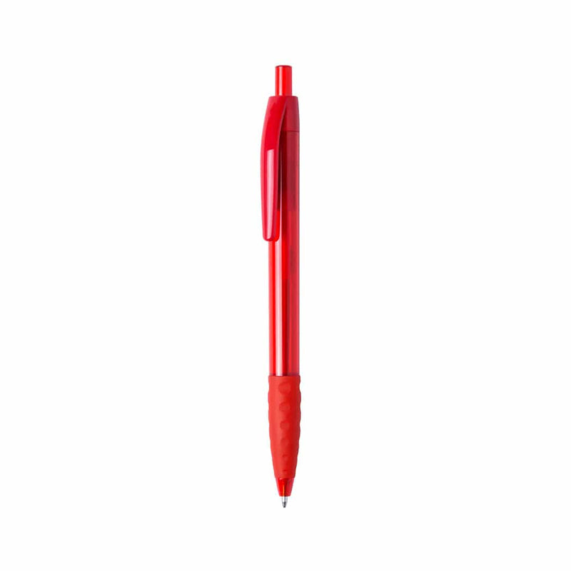 Penna Haftar rosso - personalizzabile con logo