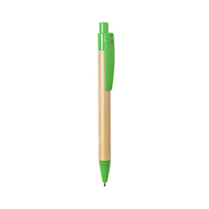 Penna Heloix verde - personalizzabile con logo