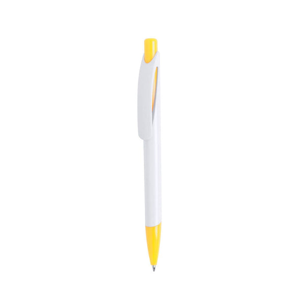 Penna Hurban giallo - personalizzabile con logo