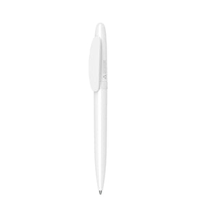 PENNA ICON GREEN RECYCLED ANTIBATTERICA bianco - personalizzabile con logo
