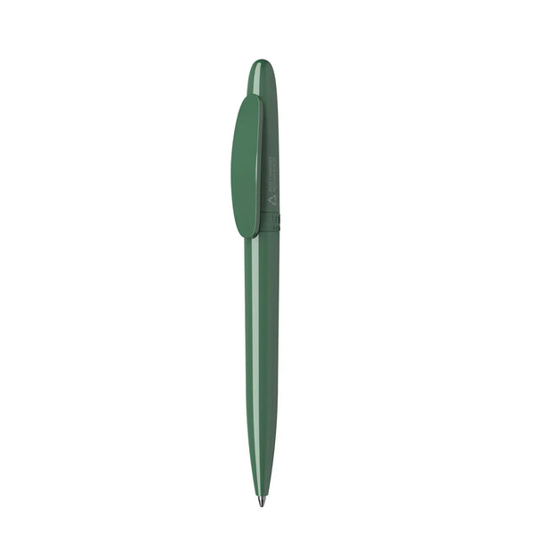 PENNA ICON GREEN RECYCLED ANTIBATTERICA verde - personalizzabile con logo