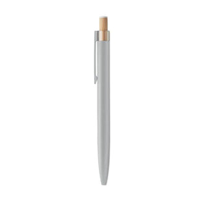 Penna in alluminio e bamboo - personalizzabile con logo