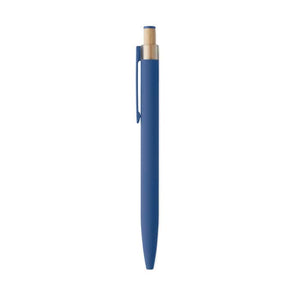 Penna in alluminio e bamboo - personalizzabile con logo