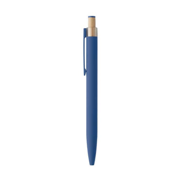 Penna in alluminio e bamboo - personalizzabile con logo