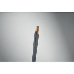 Penna in alluminio e bamboo - personalizzabile con logo