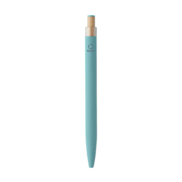 Penna in alluminio e bamboo - personalizzabile con logo
