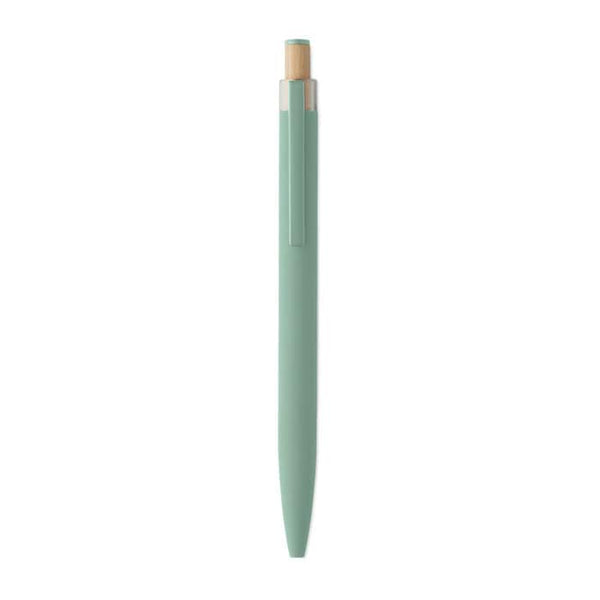 Penna in alluminio e bamboo - personalizzabile con logo
