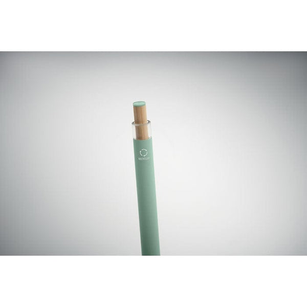 Penna in alluminio e bamboo - personalizzabile con logo