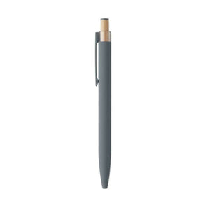 Penna in alluminio e bamboo - personalizzabile con logo