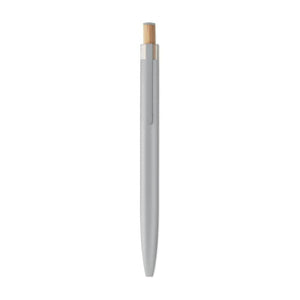 Penna in alluminio e bamboo - personalizzabile con logo
