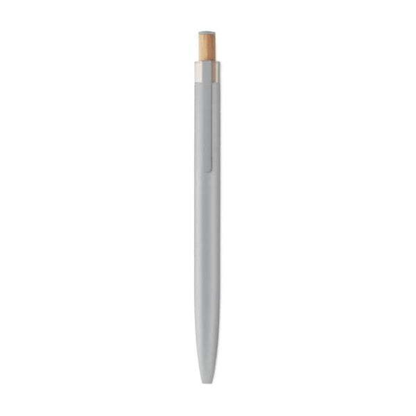 Penna in alluminio e bamboo - personalizzabile con logo