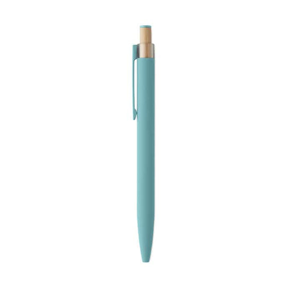 Penna in alluminio e bamboo - personalizzabile con logo