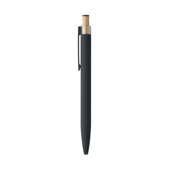 Penna in alluminio e bamboo - personalizzabile con logo