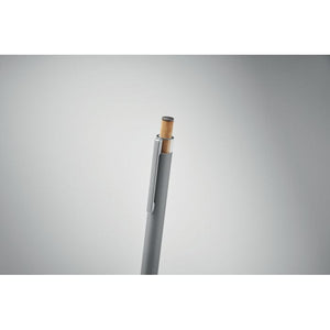 Penna in alluminio e bamboo - personalizzabile con logo