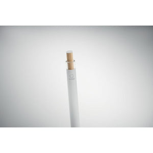 Penna in alluminio e bamboo - personalizzabile con logo