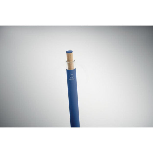 Penna in alluminio e bamboo - personalizzabile con logo