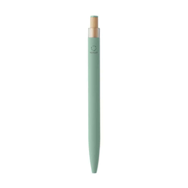 Penna in alluminio e bamboo - personalizzabile con logo