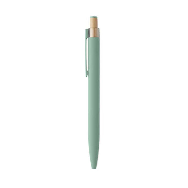 Penna in alluminio e bamboo - personalizzabile con logo