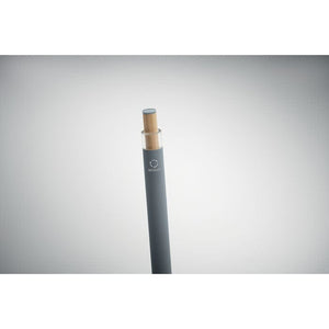 Penna in alluminio e bamboo - personalizzabile con logo