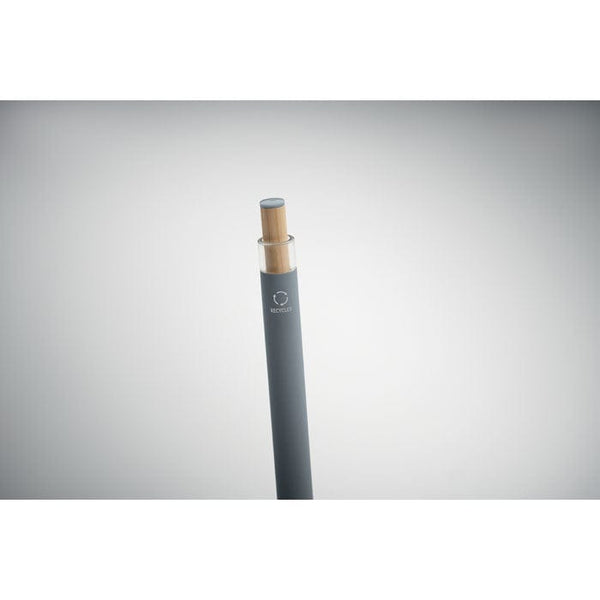 Penna in alluminio e bamboo - personalizzabile con logo