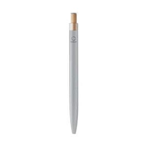 Penna in alluminio e bamboo - personalizzabile con logo