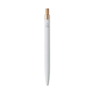 Penna in alluminio e bamboo - personalizzabile con logo