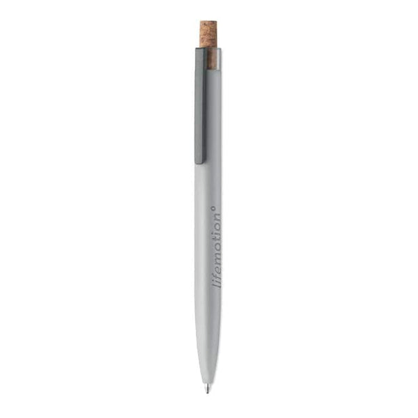 Penna in alluminio e sughero - personalizzabile con logo